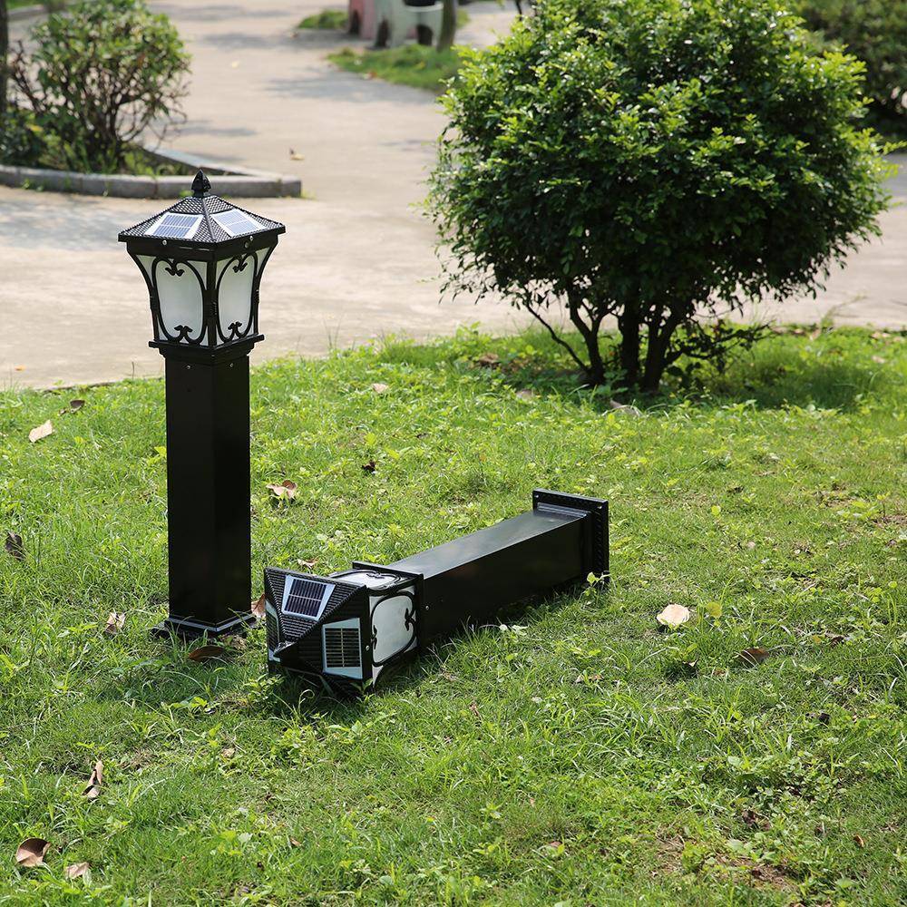 d现货庭欧式BDV仿古太草阳能坪灯小区别墅花园le压铸铝庭院灯院装