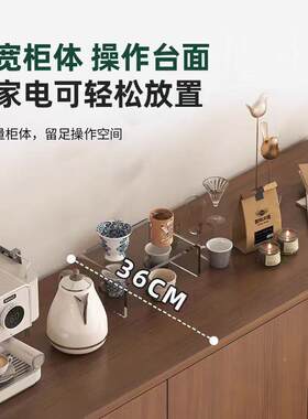 简约餐边柜板式家具柜收纳柜靠墙代厨房落地置现物客厅XCW茶水柜