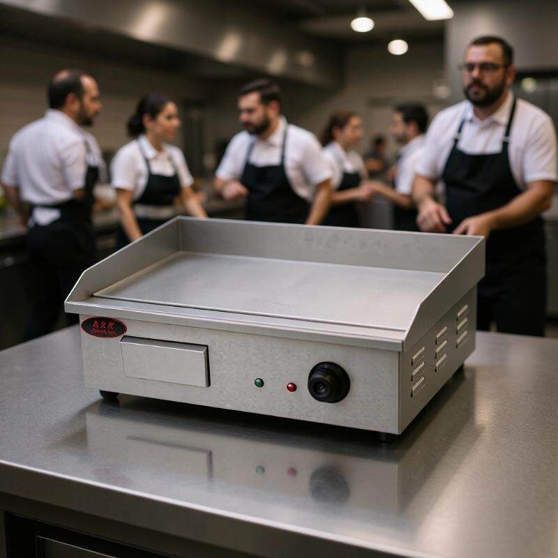商用电平扒炉108摆摊铁手板烧抓饼锣烧煎铜牛排电热铁板烧电扒机