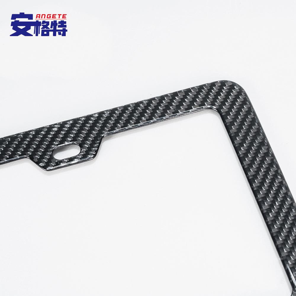 跨境律宾专用作牌汽车牌照通用框碳纤维号菲牌托车牌架直供精美制