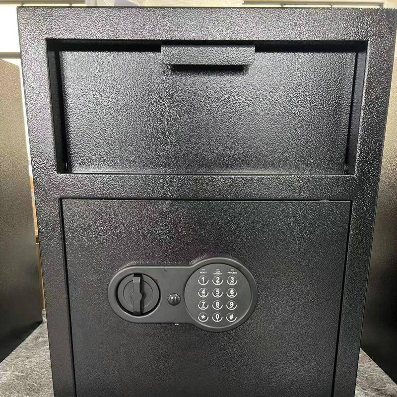 新款加厚箱智能家用办公保险柜家庭型迷你便密码保携CDU险投币小