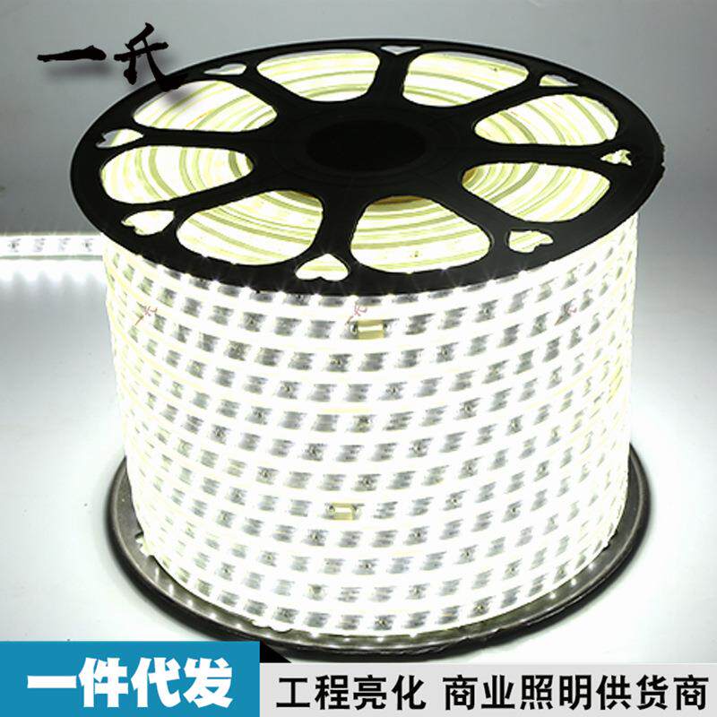 led灯带35V050变光水570LED贴片柔性220灯条28352835双排防三排灯