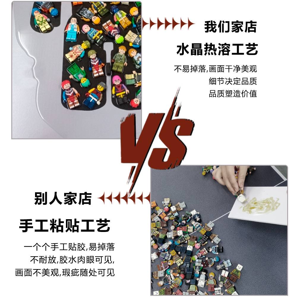 积木人仔立体实物装饰3Ｄ卡通客厅沙发挂画卧室儿童房壁画玄关画图片