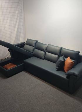 简约RGD免洗科布沙发床两用可多功能中小户型电客厅技折叠沙发充