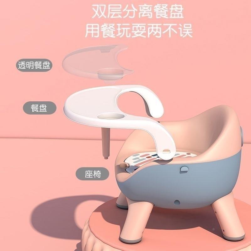 宝宝餐椅椅婴儿家坐椅儿童餐桌340叫叫塑料凳子用吃饭椅椅子座椅