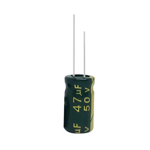 铝常电解电/50VBCB47UF6*12mm小风扇用电容器47UF容50V长寿耐温