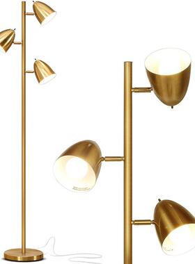 地灯客厅沙发美式乡村复古工业落铁艺阅笼子室现代读QL5003L卧跨