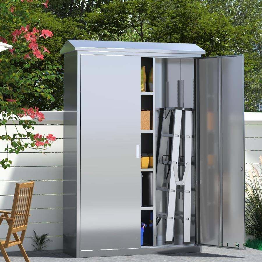 04不锈钢户外具工3柜室外花庭院防雨防985晒储物柜家用园收纳杂物,商业/办公家具,办公储物柜,淘宝优惠券,粉丝福利购,淘宝优惠卷