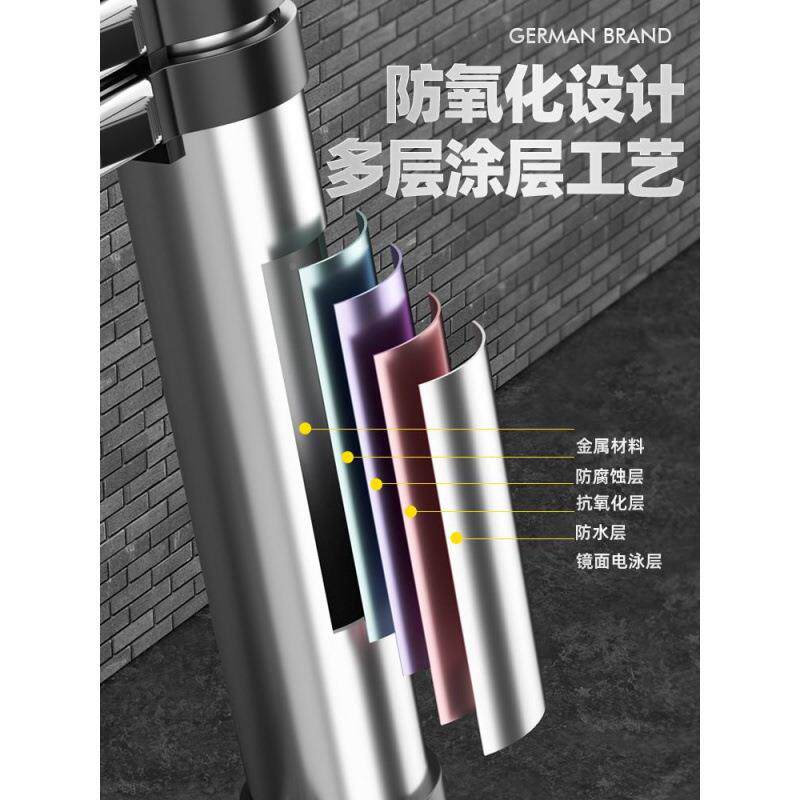 崔特不锈HWB人梯子家用多功能伸家用阁楼折叠缩梯加厚室钢内工程