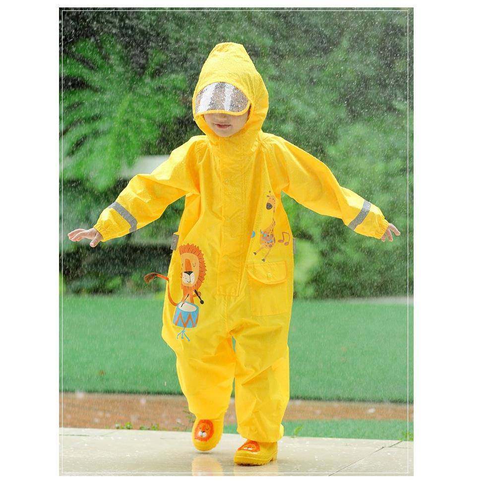 儿卡童雨防水服雨披斗篷式950小童幼儿园女童男宝衣宝可爱通小孩