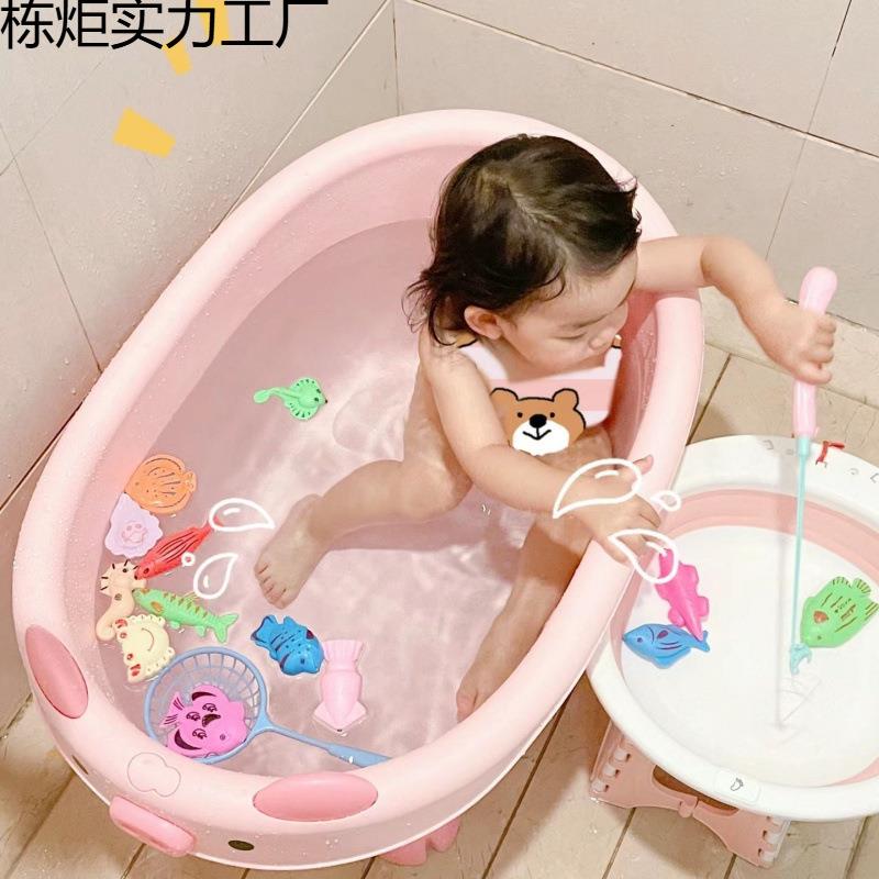 加厚洗桶儿童宝宝婴儿泡澡澡栋炬实力桶全身用大小号孩浴桶加家大