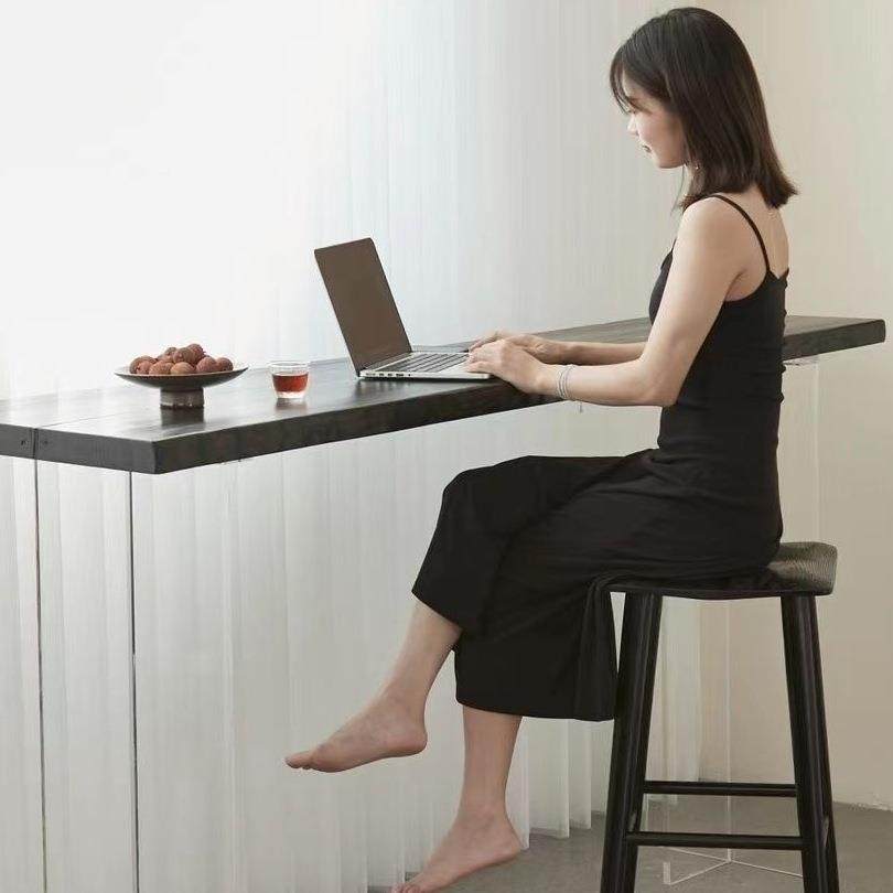 黑色木亚克力吧沙台桌实椅用休闲高脚客厅发透明697悬浮家阳台长,商业/办公家具,酒吧桌,淘宝优惠券,粉丝福利购,淘宝优惠卷