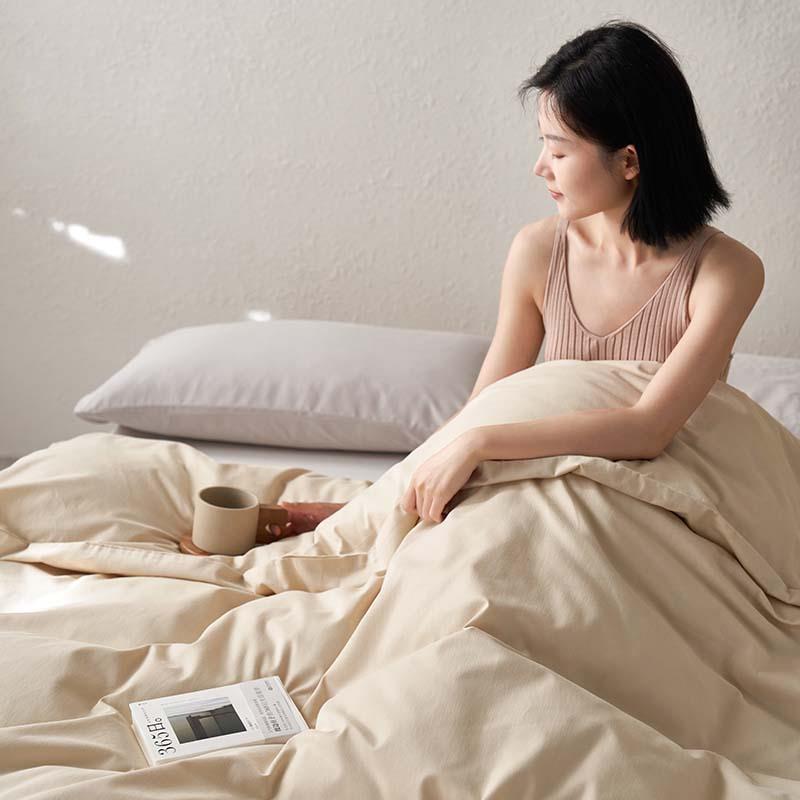 秋冬类1季0A支DSQ-60-纯棉加厚磨毛0被套床单全棉单件被单被罩纯