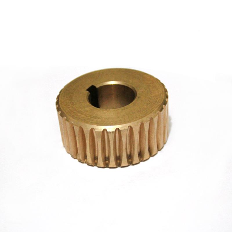 厂家生铜蜗轮产蜗杆铜齿轮样铁芯精蜗轮WOS来图来各类非标密传动