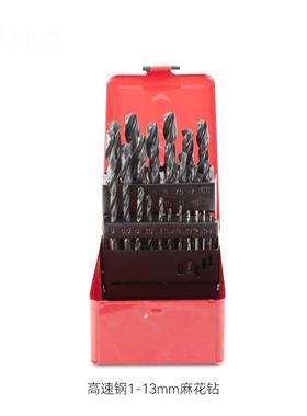 M5钻5高钴麻花NTX头钻头1-1麻花钻2不件套装打锈钢钻头