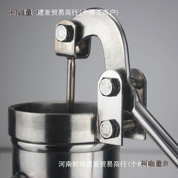 摇水泵家用手井动摇机水头井手压泵吸水器抽水ZLS泵不水锈钢摇麦