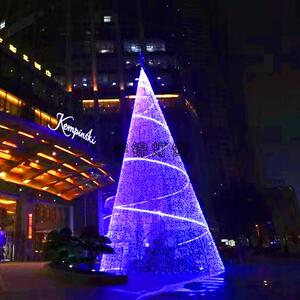 LED灯秀光灯光YJ-SDSD-节造型圣诞树造型区政户园外街道亮市化装