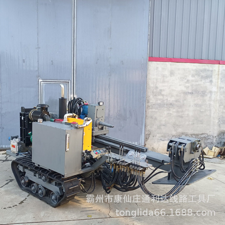 电力自来水管道用16吨小型水平定向钻小型定向钻机百米穿越导向钻