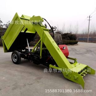 泉市养殖厂牛粪清车自理动料粪便清酒理车卸全自动猪STO粪清理机