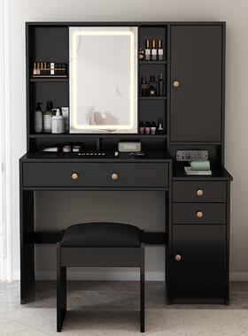 Am化a妆zon梳妆台化2215#妆凳桌卧室妆化妆台多抽屉储物一体柜收