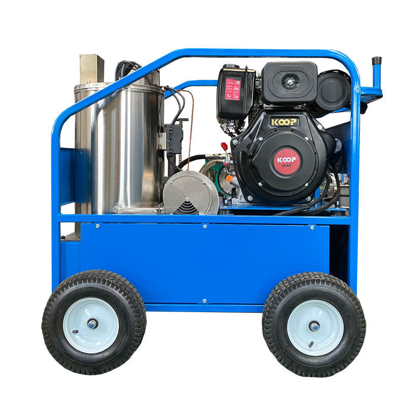 高温高压200bar热水清洗机高压水射流除油污清洗机厂家