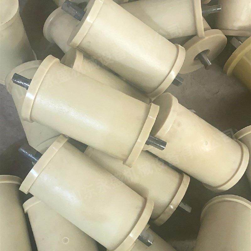 矿用尼龙地轮聚氨酯地滚轮钢绳56467用地滚轮强度高耐磨丝地滚滚