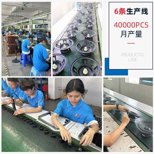 3寸车用中音音喇叭高品车汽车喇质叭汽改装响车BAW载扬声器厂家