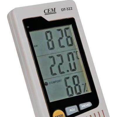 室华盛昌DT-22ICP温电子湿度计时两间闹钟内外用