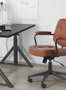 联丰阿勒耶复电椅脑家用椅子人43336体工夫学椅学习办公椅皮椅会