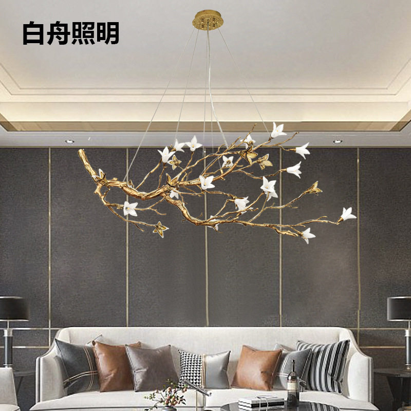 创意个性卧室客厅灯新中式全
