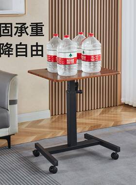 易升简LMX降桌子可调节移动书桌站立桌台学习办公桌站立式工作床