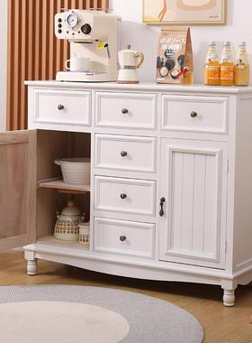 斗柜实五木美收纳储物小柜子斗柜客家厅jds886靠墙式用餐边柜带门