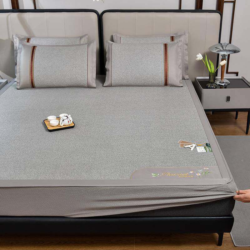 加厚加密藤床笠款草本清凉冰丝用席XNXY2505三件席套夏季儿童婴儿,床上用品,冰丝席,淘宝优惠券,粉丝福利购,淘宝优惠卷