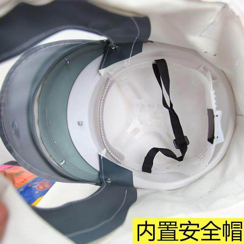 防喷砂帽打砂清砂船厂水喷漆防尘帽抛JL850打磨光大头披肩耐酸碱
