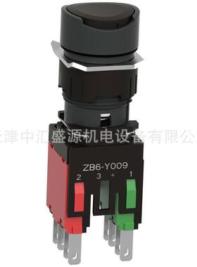 XB6按钮开关XCGA6按AA1B按钮B1常开圆型绿色1mm平6头按钮开关键