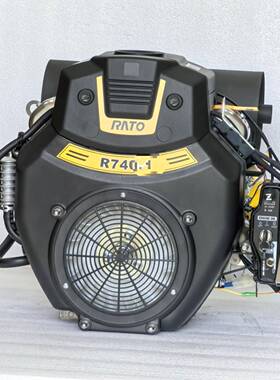 Rato汽油曲发动机739/740c润通24WWG马力epa欧五2v82轴8.57c25mm