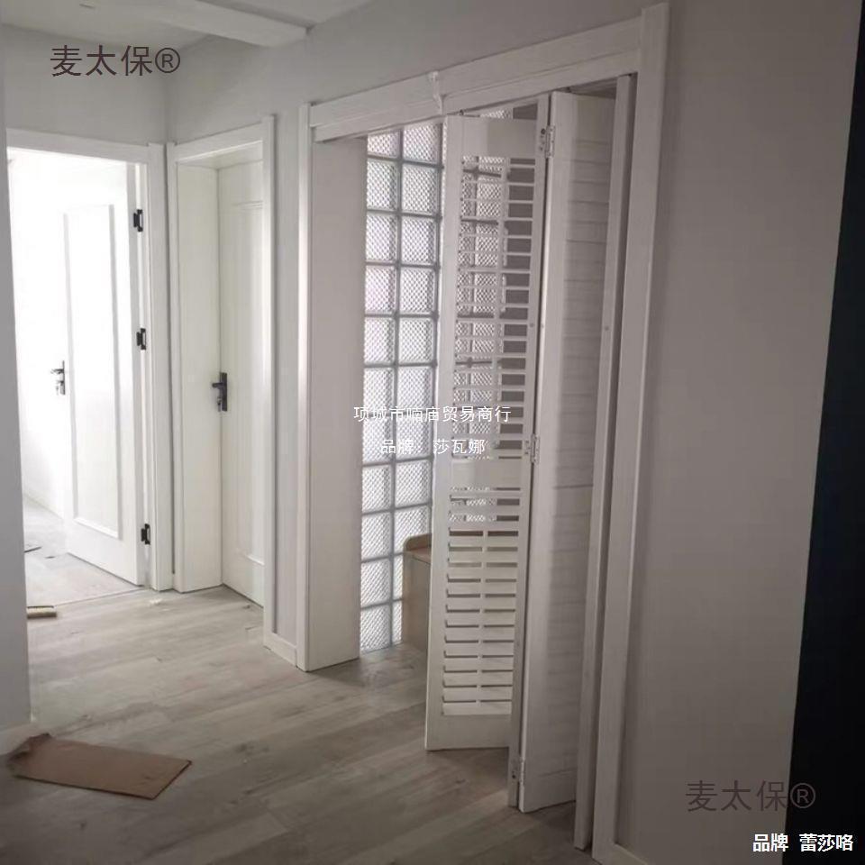 实衣木百叶窗百叶透气窗折叠移门推拉门书房阳门台帽间DXQ门隔麦