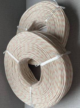 加厚整连黄腊维管绝缘卷套管ZMP电线阻燃玻璃纤管耐高温电机护套