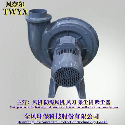 中压风机TB200-1511KW助燃送风吸风上料透浦式中压鼓风机