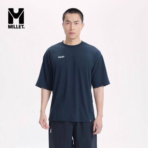 MILLET觅乐男女速干圆领短袖T恤