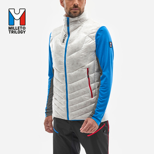 MILLET觅乐三部曲ICON系列800蓬拒水鹅绒排骨羽绒马甲男 MIV10414