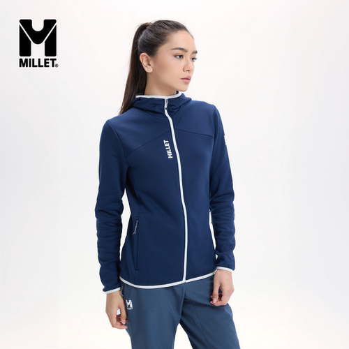 MILLETSENECA女士连帽抓绒开衫