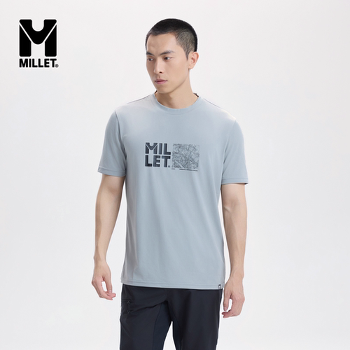 MILLET觅乐男士透气圆领T恤
