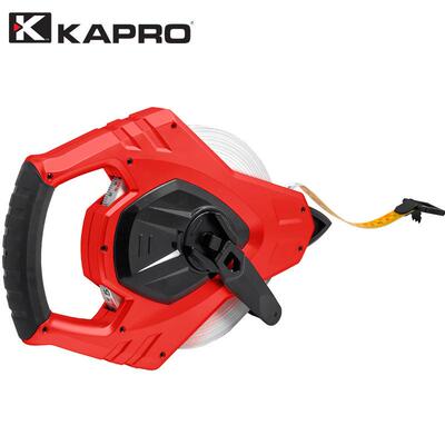 KPO手提式大卷尺60软尺皮尺布尺米EHH尺560米R钢卷A尺建筑工程测