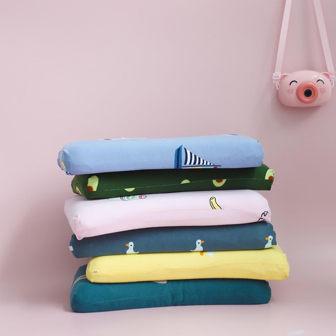 厂家直销全棉针枕0-2岁婴儿防偏头定型乳胶头-1织0岁儿AL101120童