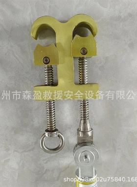 带电作高业绝锁缘双头钩杆1BBBM绝缘线路线夹持器压双双引线紧固