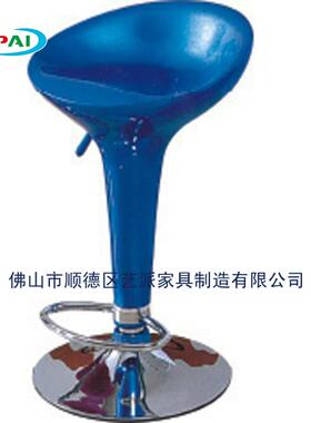 A吧B盘S塑料椅前台高脚凳椅YC078子休闲吧酒店酒馆吧椅楼销售接待