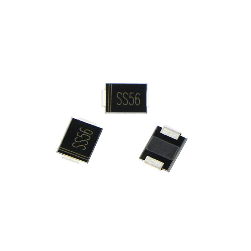 SS56 SR560丝印 肖特基二极管 5A 60V 贴片SMB/DO-214AA封装 现货