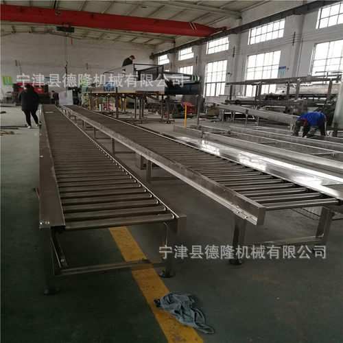 不锈钢动力滚筒输送机滚筒转弯输送机辊轮传送带流水线
