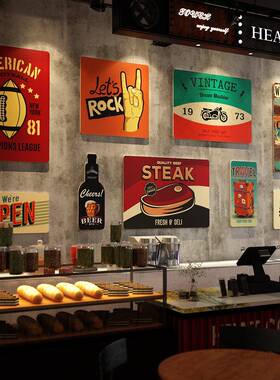 LED06工1业啤风复古发光装饰LOLED016FT组合L墙饰酒餐饮店ED灯带